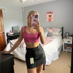 Levi’s denim icon mini skirt